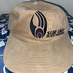 Vintage Star Trek The Next Generation 5 Panel Hat By American Needle Quality